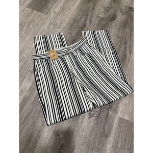Levis Low Pro Straight Leg Striped Jeans Navy White Mid Rise 28x30 NWT retro